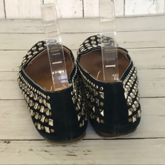 J. Crew Studded Black Suede Flats - Picture 4 of 14